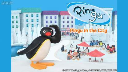 Pingu in der Stadt